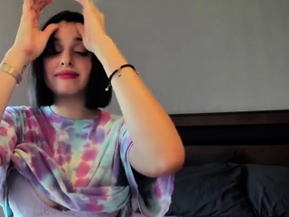 Amateur webcam babe dildo masturbation