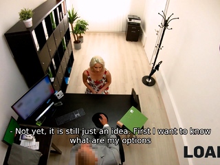 Blonde hopes to relish rich life after sex with creditor