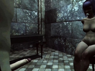 Bound Game girl gets deepthoarted