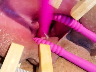 Busty milf horny solo toy time