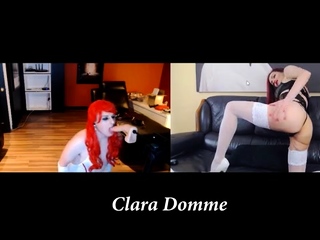 Clara Domme – Testing out your sucking skills