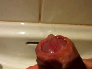 Four uncut foreskin cumshots compilation