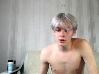 Gay Thai Twink Obie Jerking His Uncut Cock on My Bed