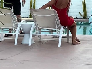 Gorgeous lesbian babes outdoors