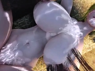 Hot 3D redhead licking a pussy while getting fucked