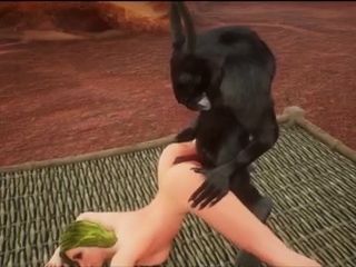 Hot 3D redhead licking a pussy while getting fucked