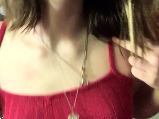 Hot Busty Webcam Babe Masturbate Solo