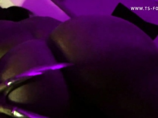 Hot Trans Foxxy Teasing Me with Her Hot Body, Ass and Cock