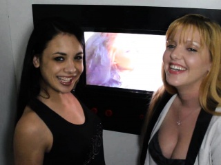 Latina Glory Hole Trained to Suck Cock