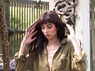 Latina muse reveals her perfect boobs