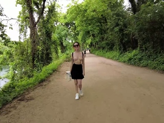 Marletta hot amateur babe outdoor