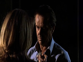 Michelle Pfeiffer nude but covered in hot love scene with a