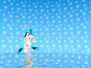 MMD Hatsune miku – Hi-Fi Raver