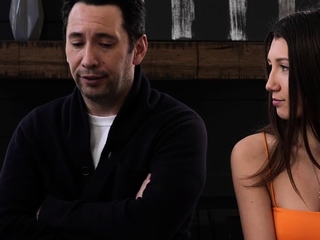 Submissive 21yo slut whipped and fucked by master in gloves