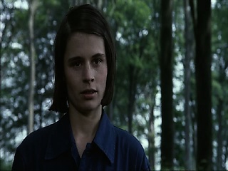 Suzanna Hamilton standing fully nude showing off her ample