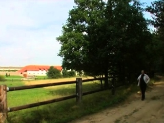 Wicked redhead Laura with impressive natural tits bangs