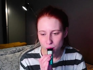 Amateur RedHead Sex Show on WebCam iveCamGirls