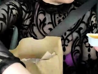 Amateur striptease and Solo masturbation