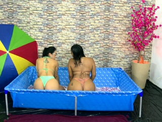 Big ass anally plugged and pounded doggystyle from his POV