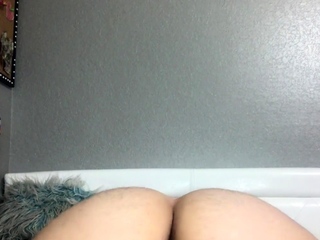 Big Boobed Blonde Masturbates With A Dildo In The Bathroom