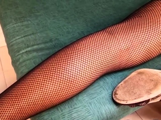 Booty TS Latina anally drilled by lover