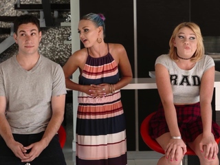 Dirty teen stepsis fucks stud stepbro