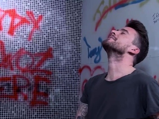 Horny slut gives amazing blowjobs to a guy and let him fuck