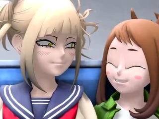 Hot 3D redhead licking a pussy while getting fucked