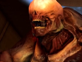 Hot 3D redhead licking a pussy while getting fucked