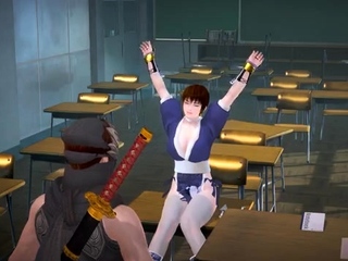 Hot 3D redhead licking a pussy while getting fucked