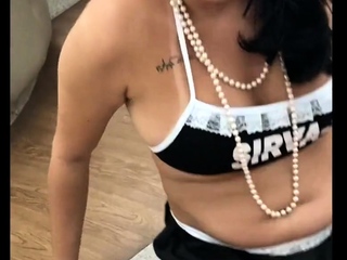 naughty maid fucks client in hotel