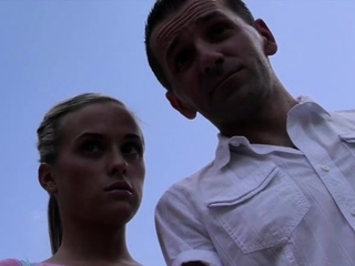 Sugary blonde young maiden gets awesome bang