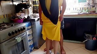 A village girl, a shy housemaid