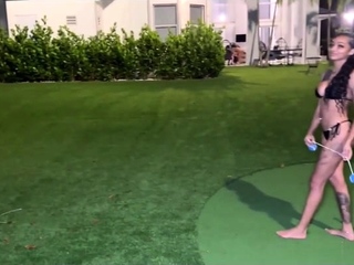 Amateur chick and her blowjob talent