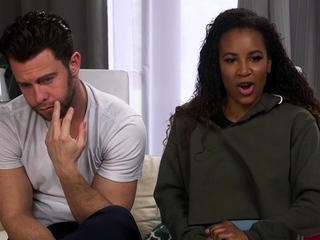 BDSM Ebony babe with perky boobs fucked in choco pussy