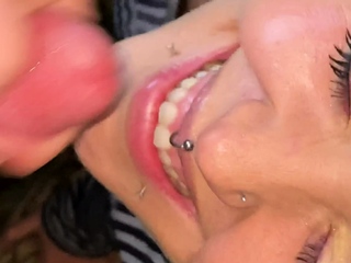 Brunette amateur blowjob and cock riding to earn some cash