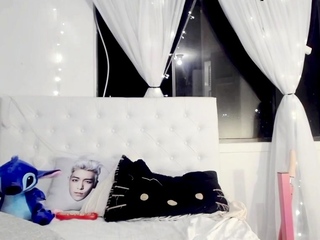 Busty curly brunette with big boobs fucks on couch