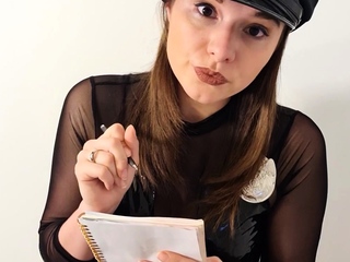 Close up teen foot worship