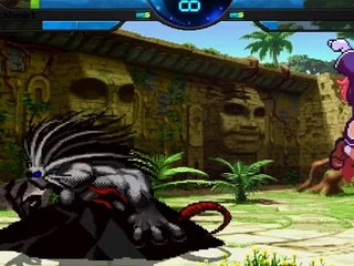 Foxy 3D Superwoman bounces up and down on a cock