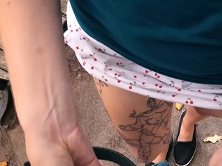 German blonde Skinny Slut try Real Blind date and fuck