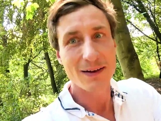 German blonde teen model try public Real blind date