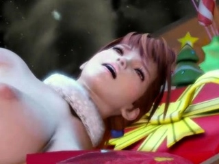 Hot 3D redhead licking a pussy while getting fucked