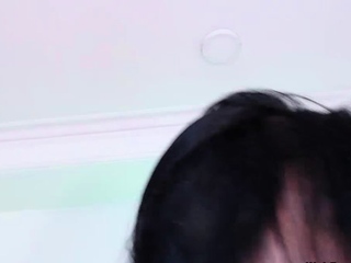 Latina double penetrates with sex toys on webcam