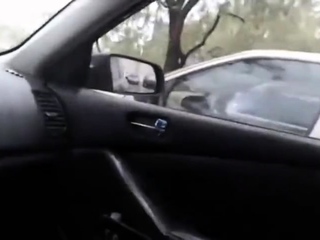 MILF Orgasm In Her Car