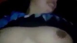 My black dick inside her