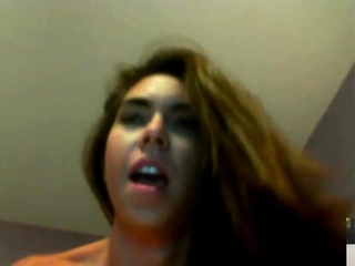 Sexy webcam brunette with big boobs