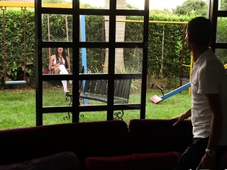 Shafts get jerked by startling latina trannie Linda Lumbana