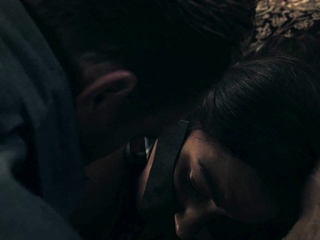 Small tit brunette sucks a big cock hardcore