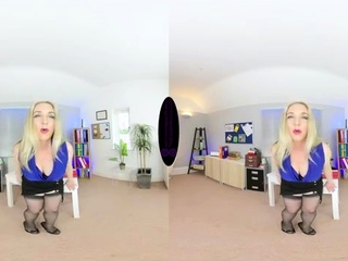 The English Mansion – Miss Eve Harper – Office Peeper