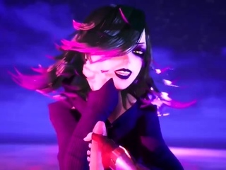 Two 3d cartoon cuties are ready for their bath